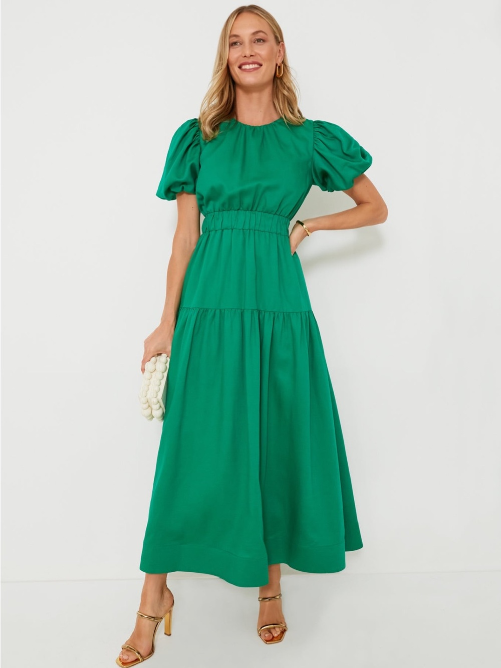 Tuckernuck/Hyacinth House Emerald Green Ginny Maxi Dress